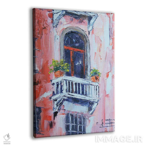 تابلو دکوراتیو رویای ایتالیا اثر لیزا الی - نمای پرسپکتیو محصول