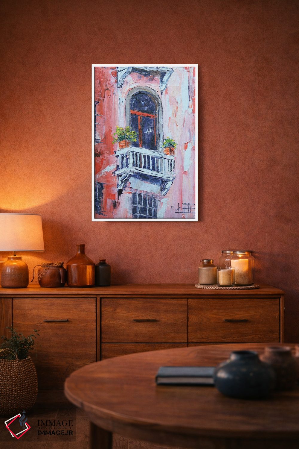تابلو دکوراتیو رویای ایتالیا اثر لیزا الی - D4W
