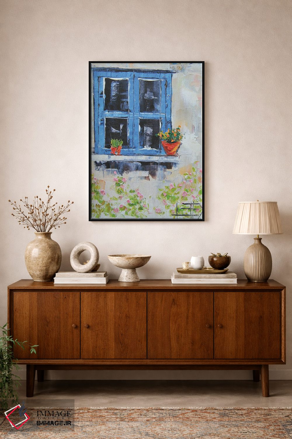 تابلو دکوراتیو رویای توسکانی اثر لیزا الی - D2B