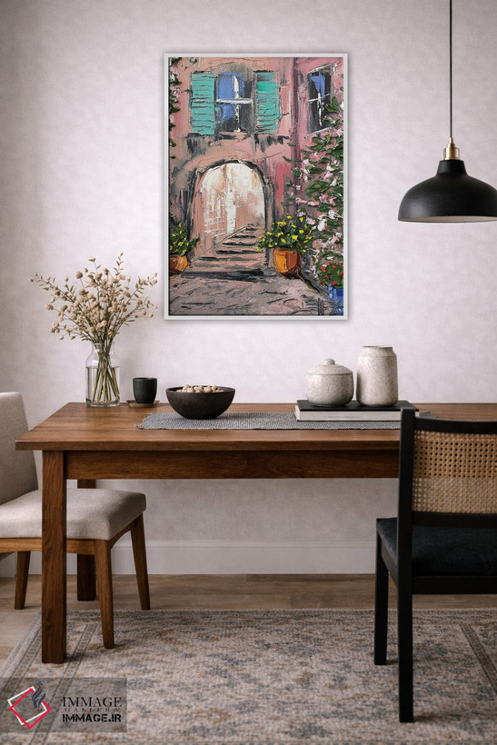 تابلو دکوراتیو France,خیابان های پاریس، فرانسه اثر لیزا الی - D4W