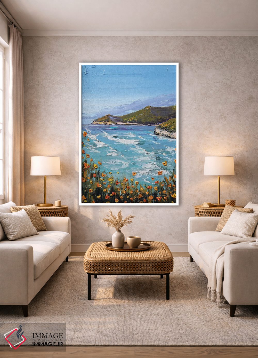 تابلو دکوراتیو بیگ سور برای همیشه اثر لیزا الی - D1W