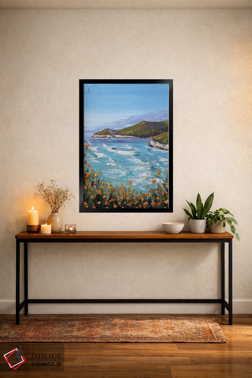 تابلو دکوراتیو بیگ سور برای همیشه اثر لیزا الی - D4B