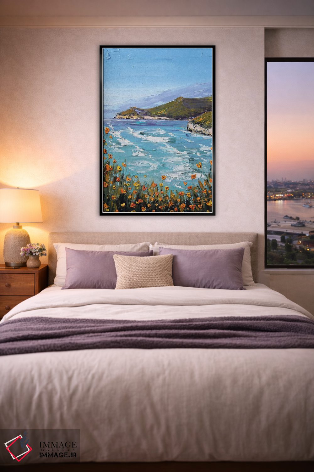 تابلو دکوراتیو بیگ سور برای همیشه اثر لیزا الی - D5B