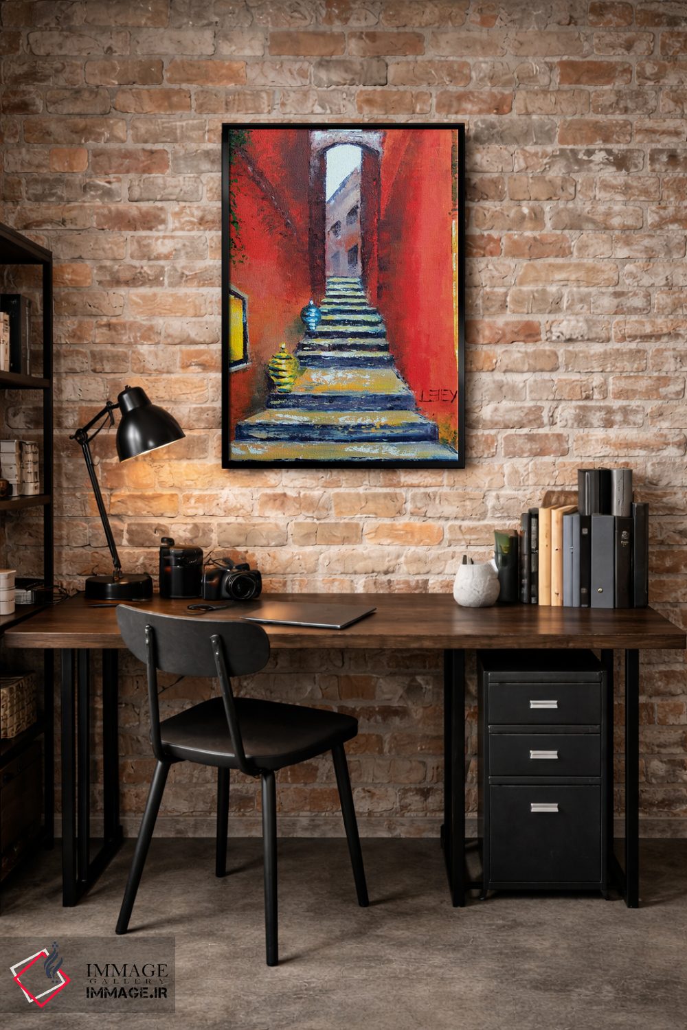 تابلو دکوراتیو مراکش اثر لیزا الی - D4B