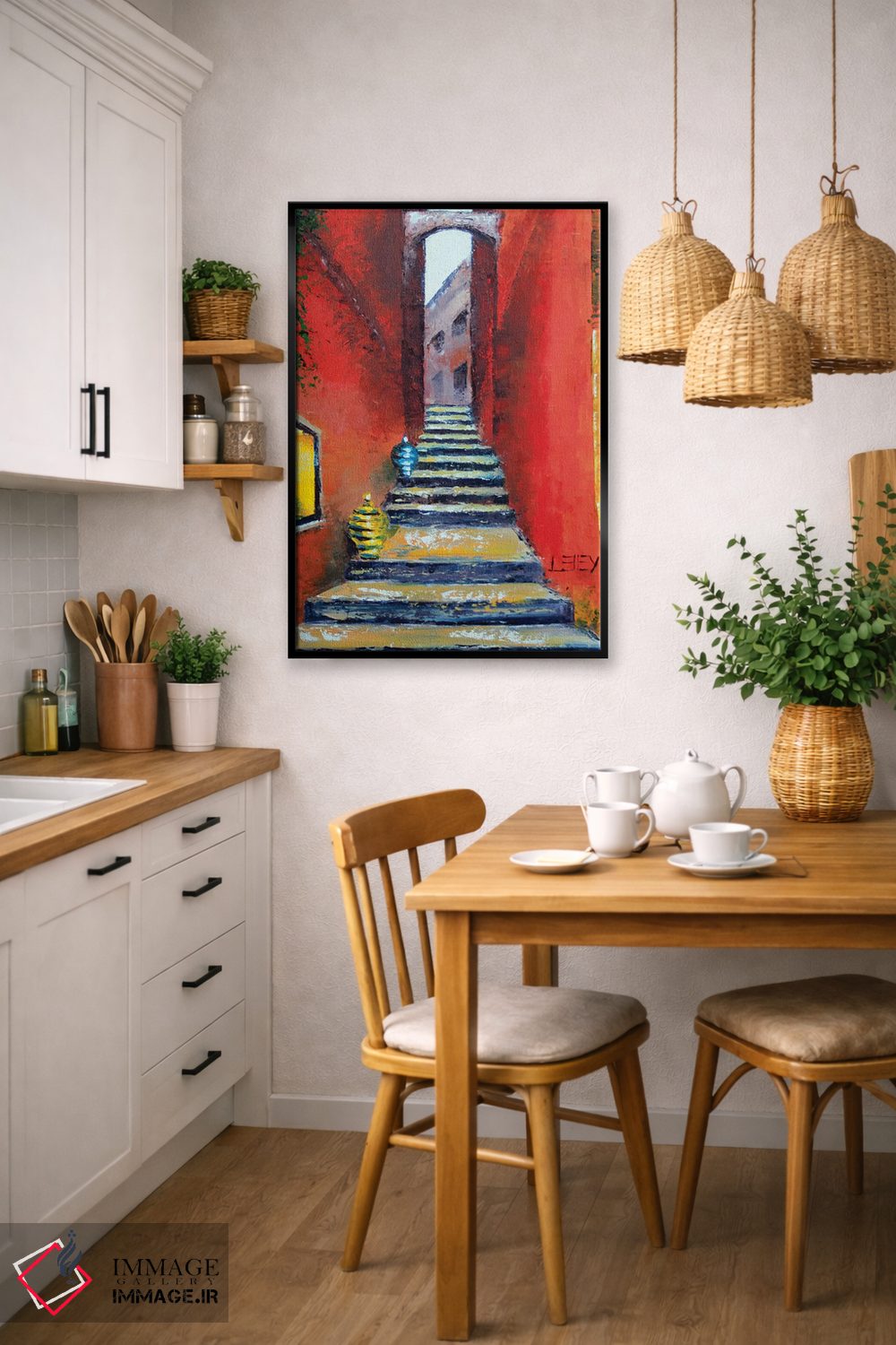 تابلو دکوراتیو مراکش اثر لیزا الی - D5B