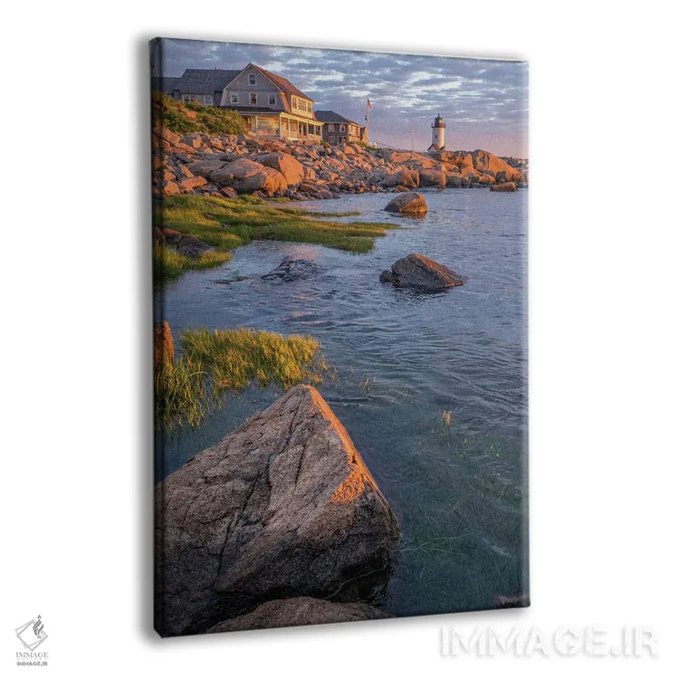 تابلو دکوراتیو Gloucester, Massachusetts, USA,فانوس دریایی آنیسکوام… اثر لیزا اس. انگلبریخت - نمای پرسپکتیو محصول