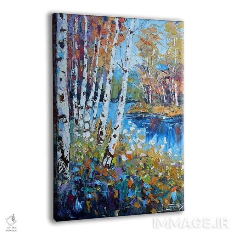 تابلو دکوراتیو مجموعه پاییزی اثر لیزا الی - نمای پرسپکتیو محصول