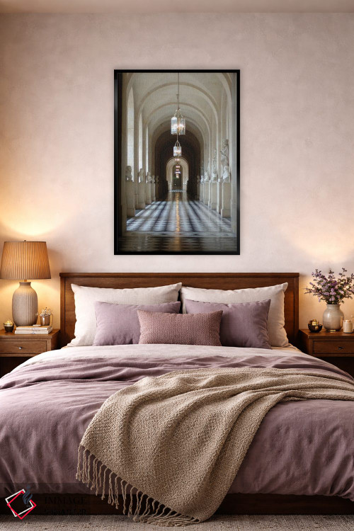 تابلو دکوراتیو Palace Of Versailles, Ile-de-France, France,راهروی م… اثر لیزا اس. انگلبریخت - D4B