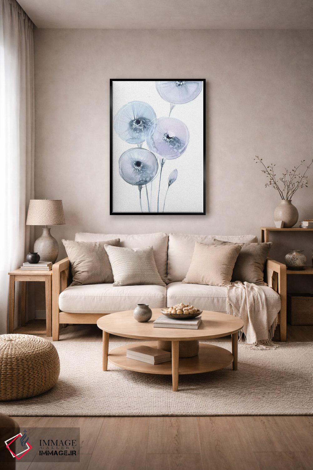 تابلو مینیمال قاصدک ها اثر لسیا بینکین - D5B