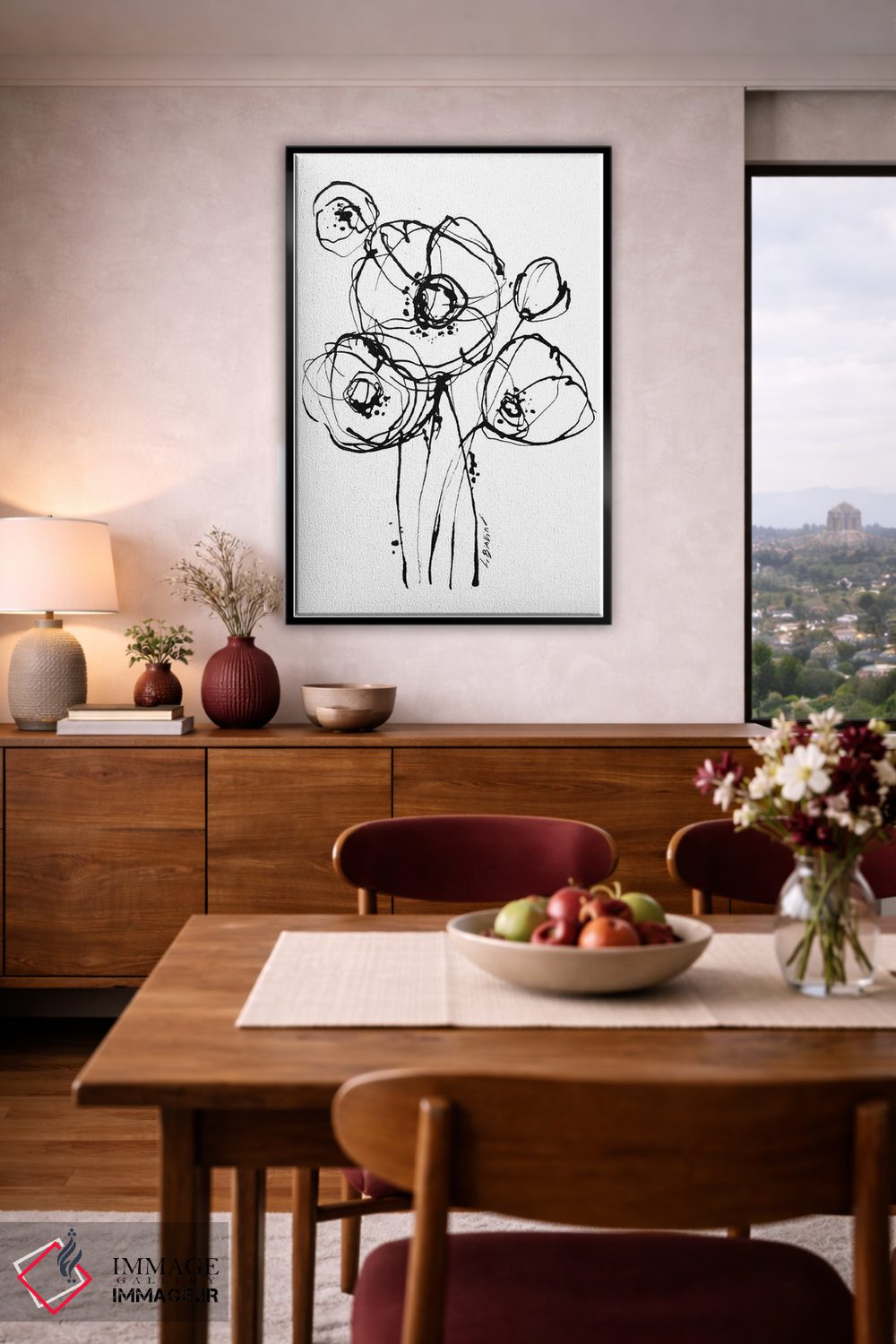 تابلو مینیمال حرکت I اثر لسیا بینکین - D5B