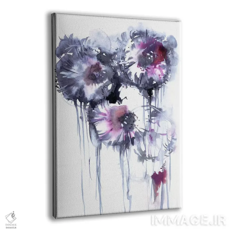 تابلو مینیمال عصر II اثر لسیا بینکین - نمای پرسپکتیو محصول