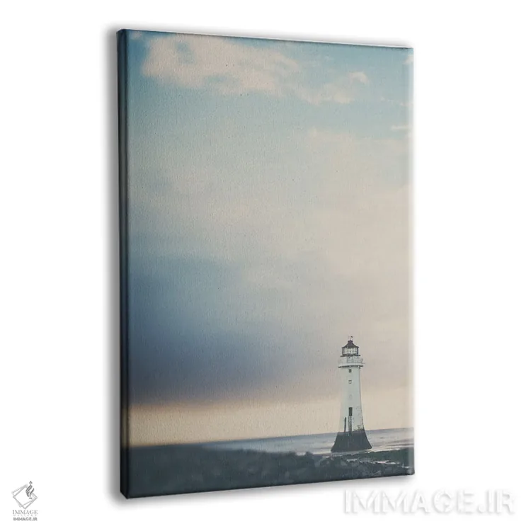 تابلو دکوراتیو چراغ ها تو را به خانه راهنمایی می کنند اثر لورا ایوانز - نمای پرسپکتیو محصول