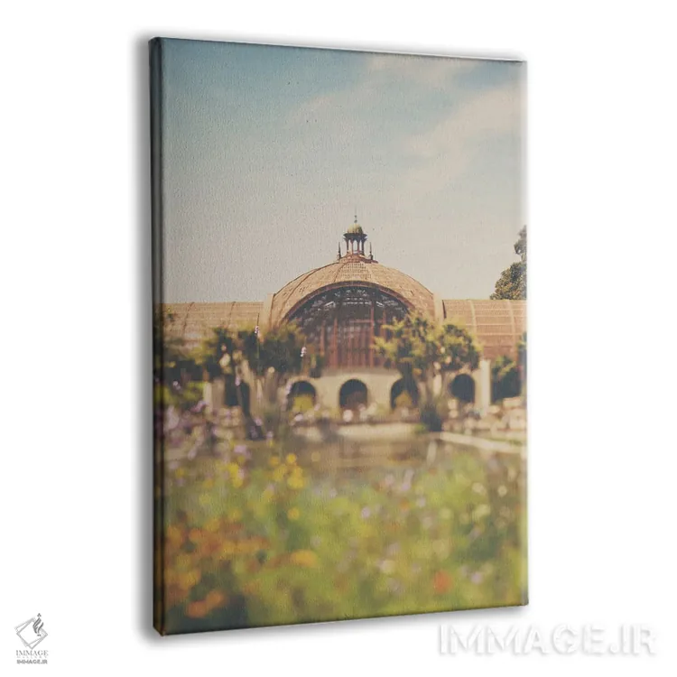 تابلو دکوراتیو همه خمیدگی ها اثر لورا ایوانز - نمای پرسپکتیو محصول