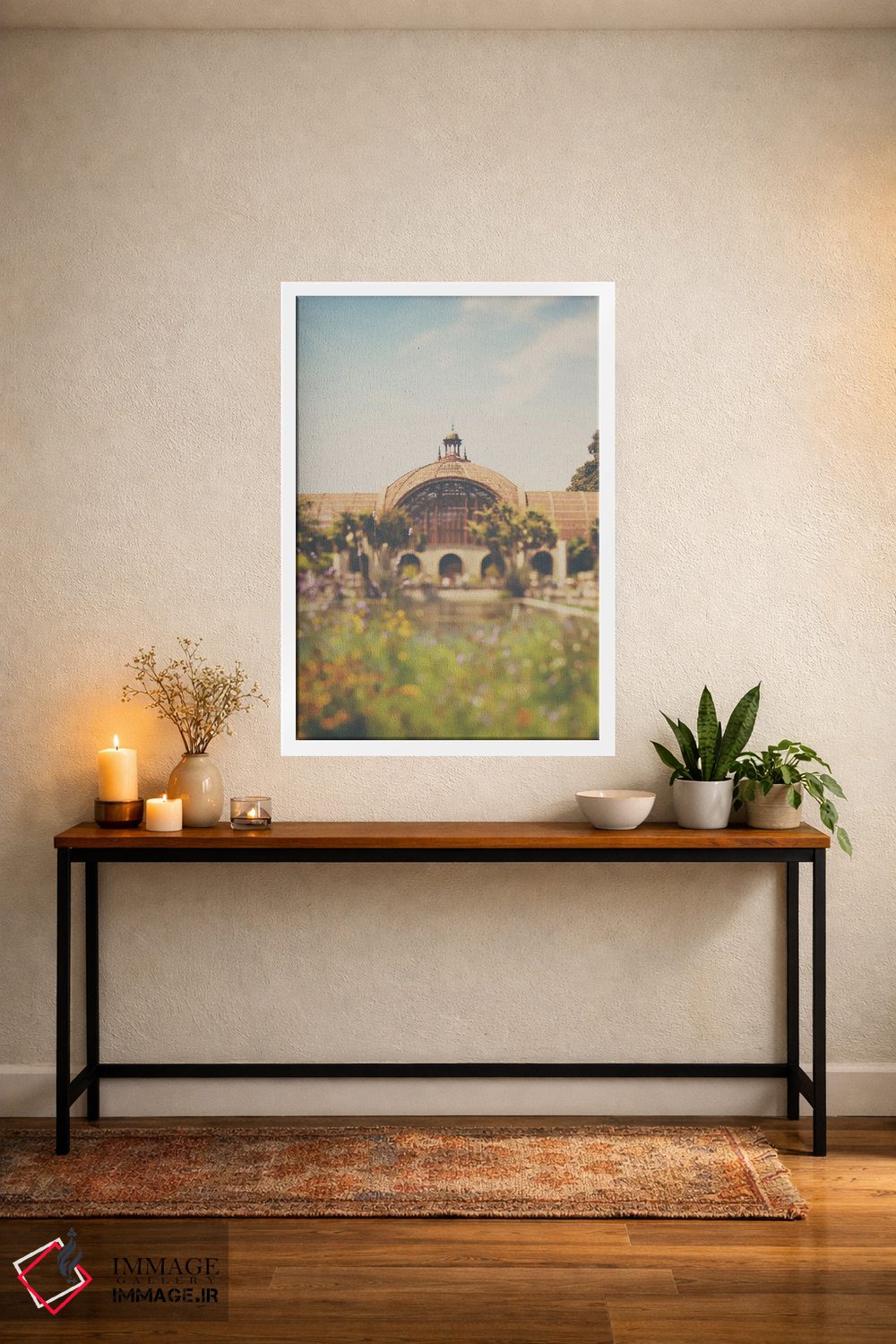 تابلو دکوراتیو همه خمیدگی ها اثر لورا ایوانز - D4W