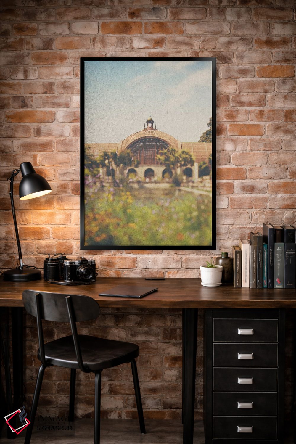 تابلو دکوراتیو همه خمیدگی ها اثر لورا ایوانز - D5B