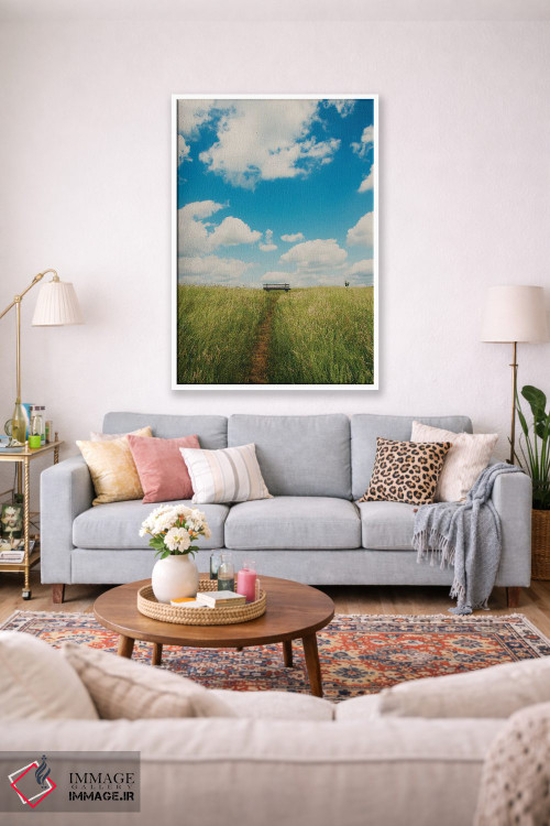 تابلو مدرن تنهایی اثر لورا ایوانز - D1W