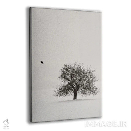 تابلو دکوراتیو درخت گیلاس کهنسال ۲ اثر لنا وایسبک - نمای پرسپکتیو محصول