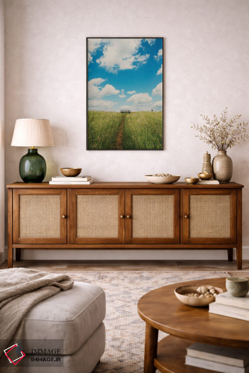 تابلو مدرن تنهایی اثر لورا ایوانز - D4B