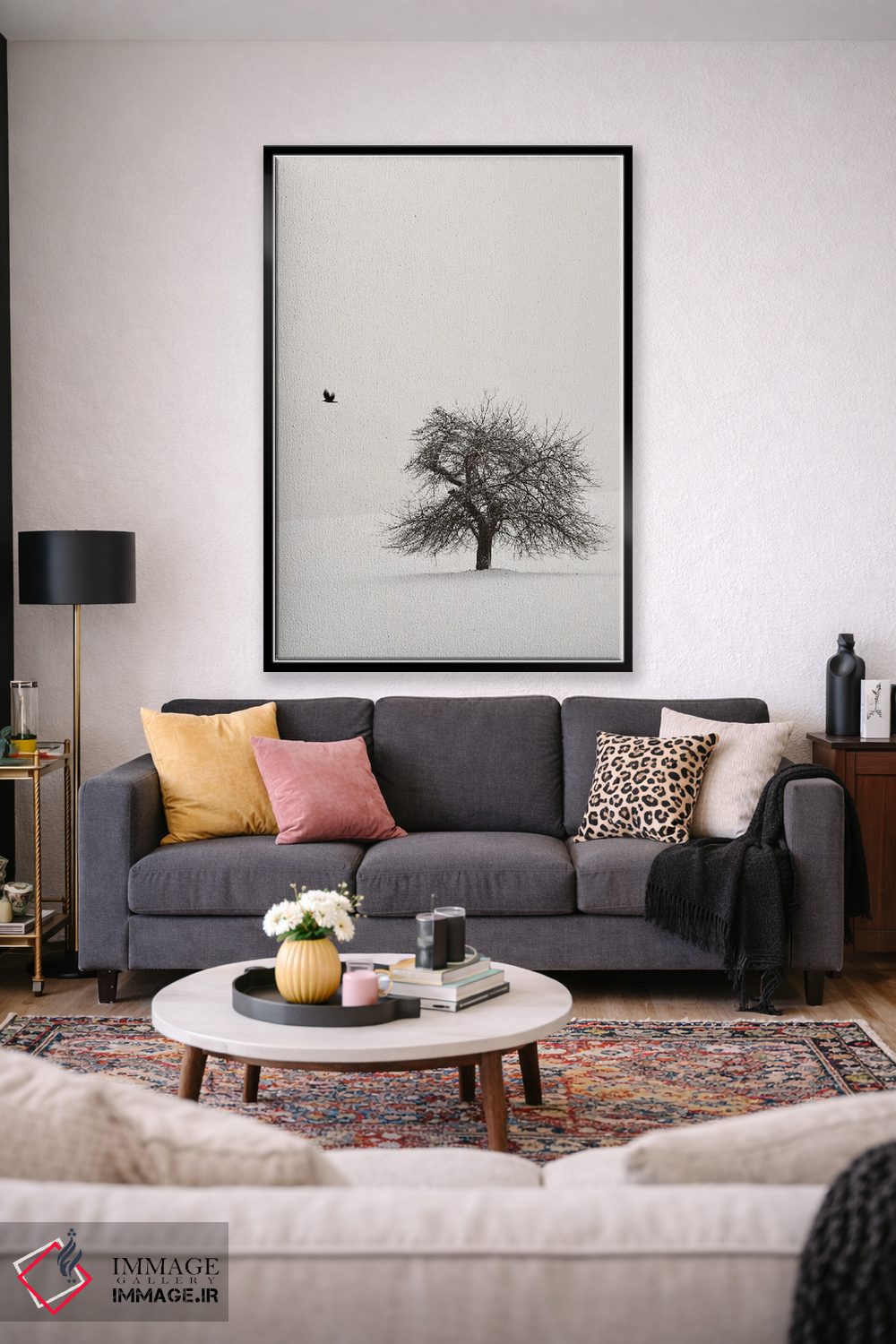 تابلو دکوراتیو درخت گیلاس کهنسال ۲ اثر لنا وایسبک - D2B