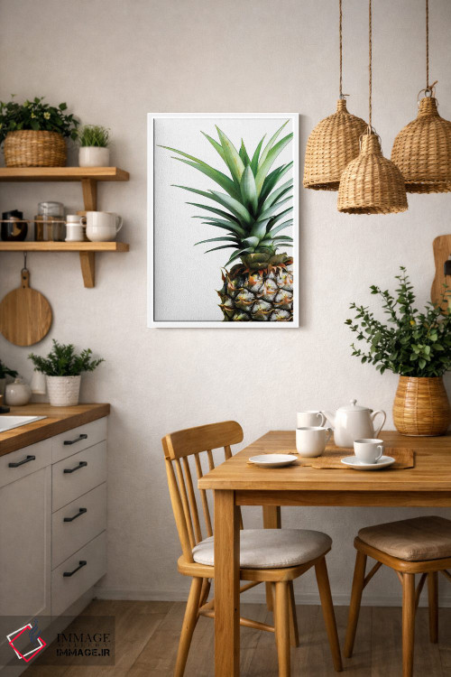 تابلو مینیمال آناناس اثر لکسی گر ایر - D3W