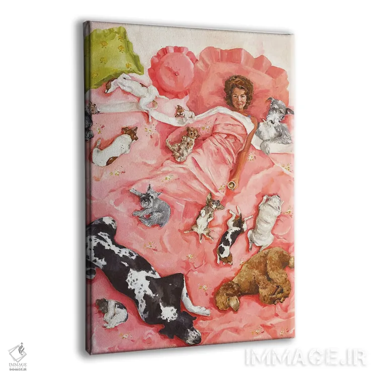 تابلو دکوراتیو قهوه صبحگاهی اثر لیزا فینچ - نمای پرسپکتیو محصول