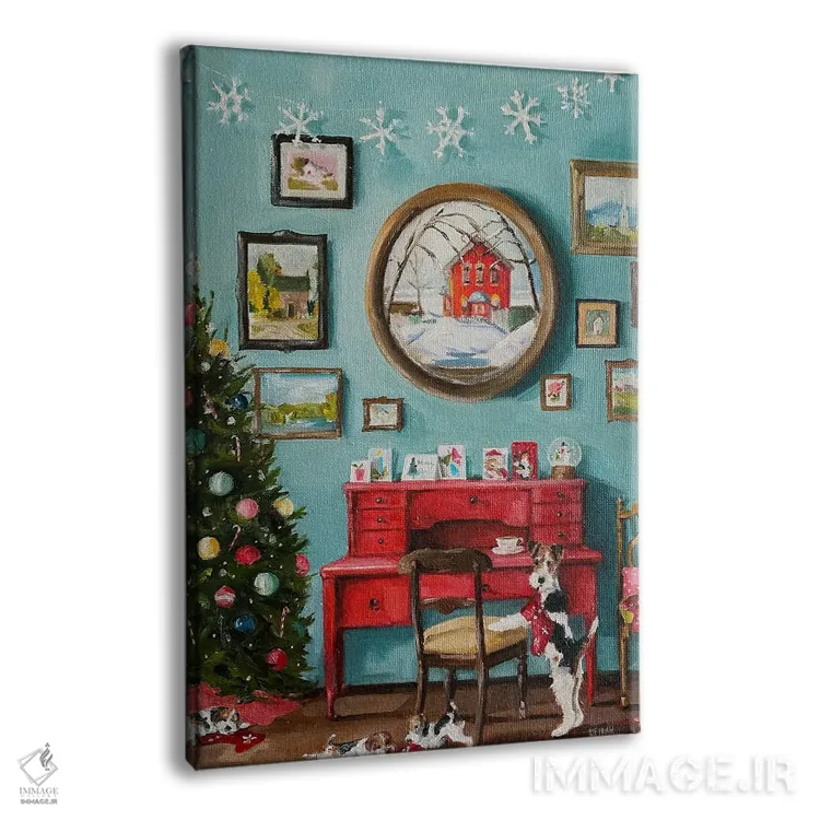 تابلو دکوراتیو پرکننده های جوراب اثر لیزا فینچ - نمای پرسپکتیو محصول