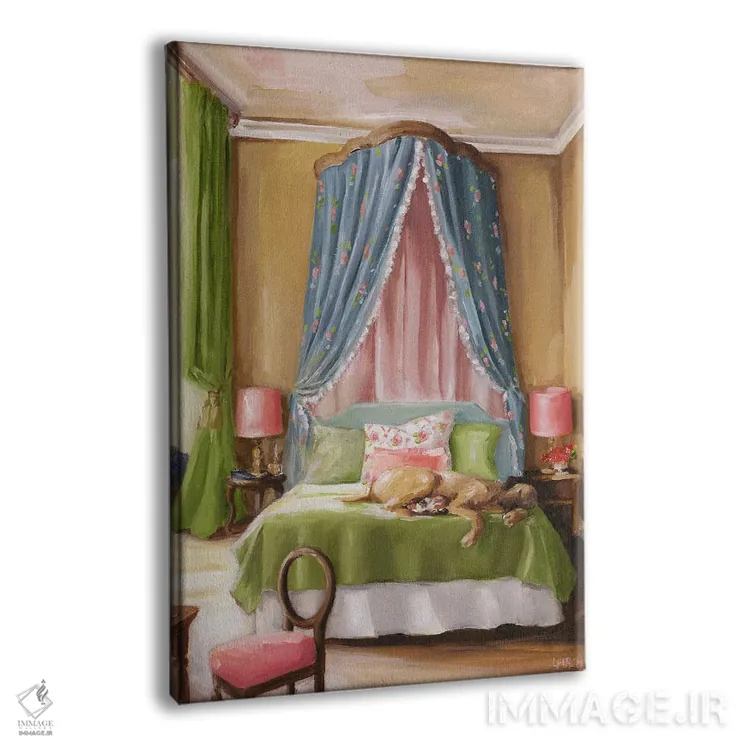 تابلو دکوراتیو آفتاب بعدازظهر اثر لیزا فینچ - نمای پرسپکتیو محصول