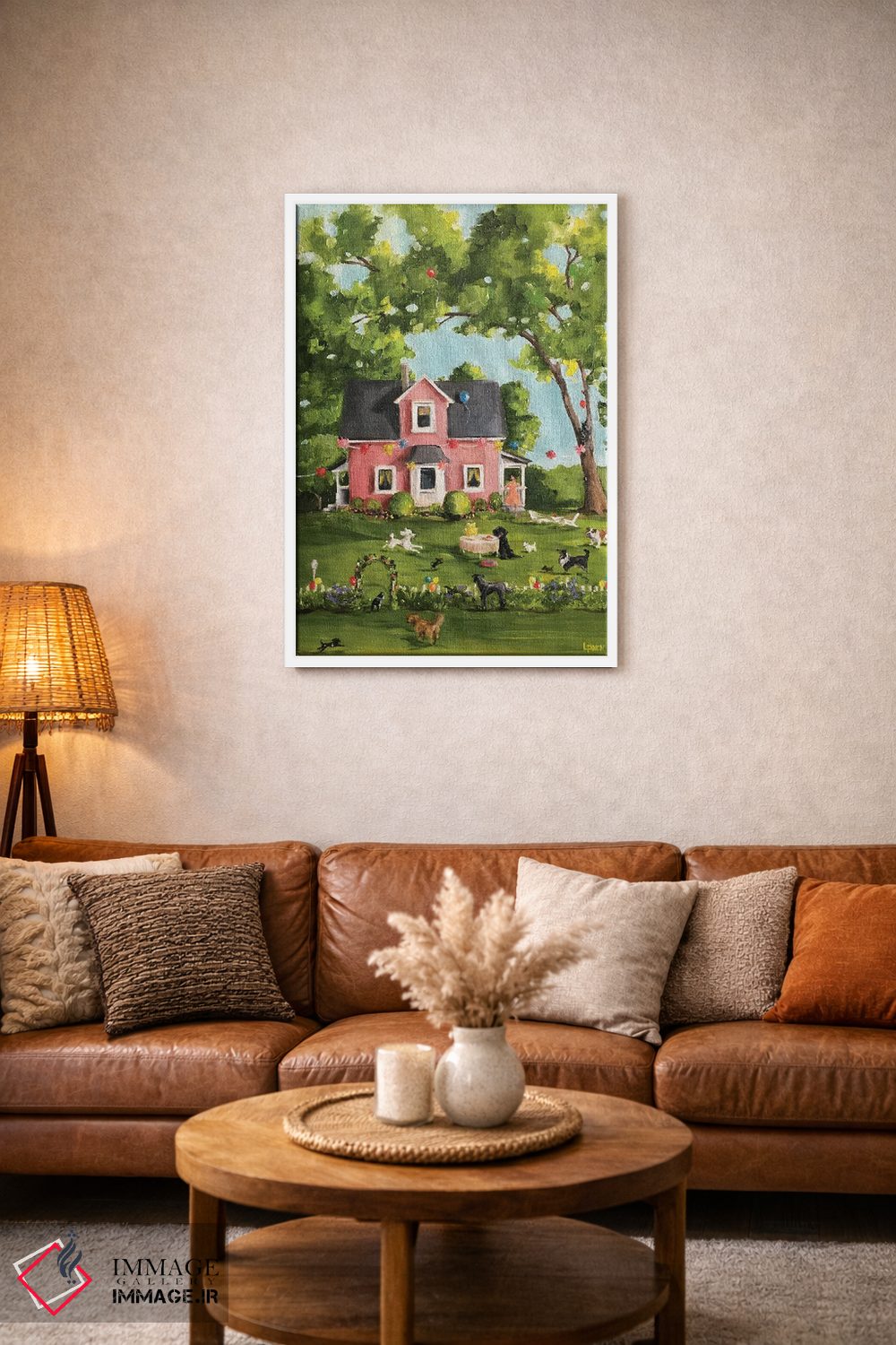 تابلو دکوراتیو سرگرمی تابستانی اثر لیزا فینچ - D3W