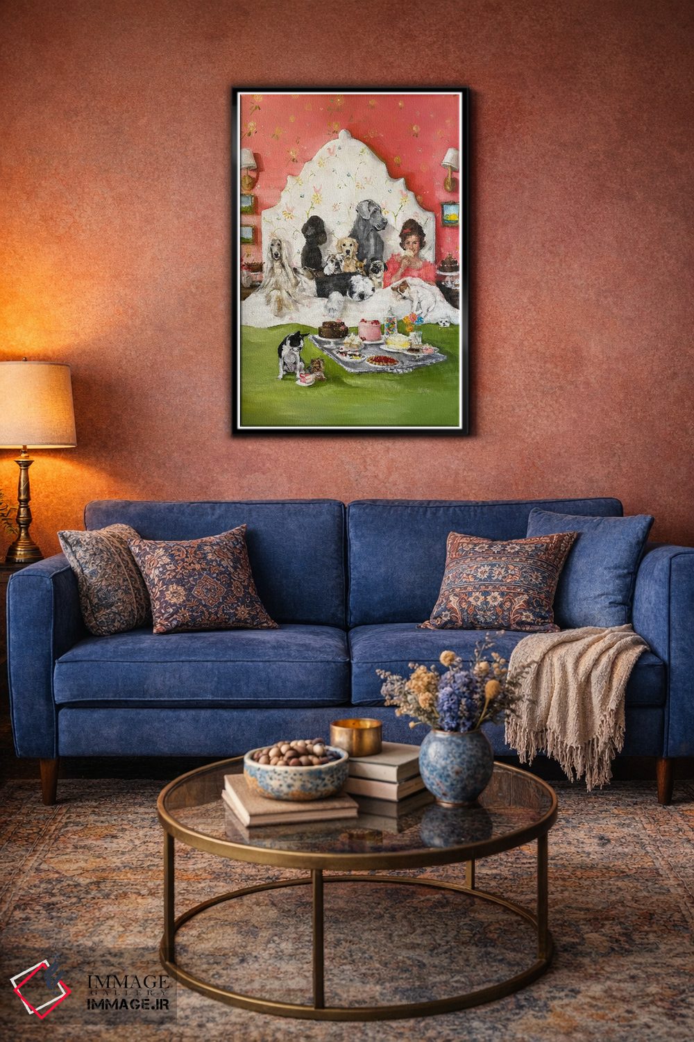 تابلو دکوراتیو خواب های شیرین اثر لیزا فینچ - D5B