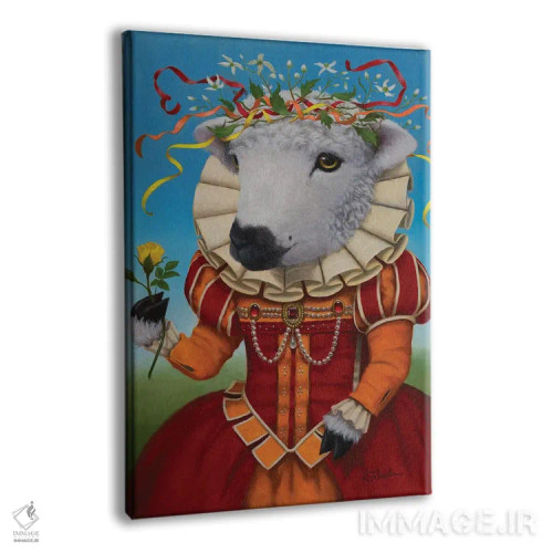 تابلو دکوراتیو دوشس موتون اثر لیزا فالکن سترن - نمای پرسپکتیو محصول