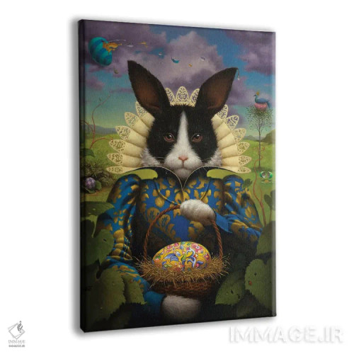 تابلو دکوراتیو هاپسی دو مدیچی اثر لیزا فالکن سترن - نمای پرسپکتیو محصول