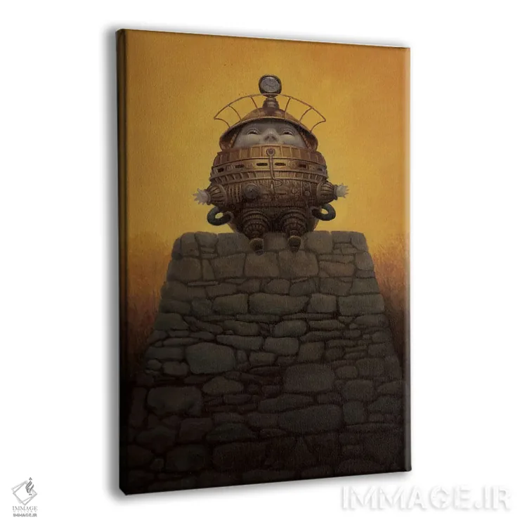 تابلو دکوراتیو هامپتی دامپتی اثر لیزا فالکن سترن - نمای پرسپکتیو محصول
