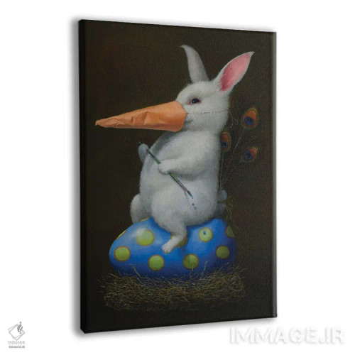 تابلو دکوراتیو نقاب دار اثر لیزا فالکن سترن - نمای پرسپکتیو محصول