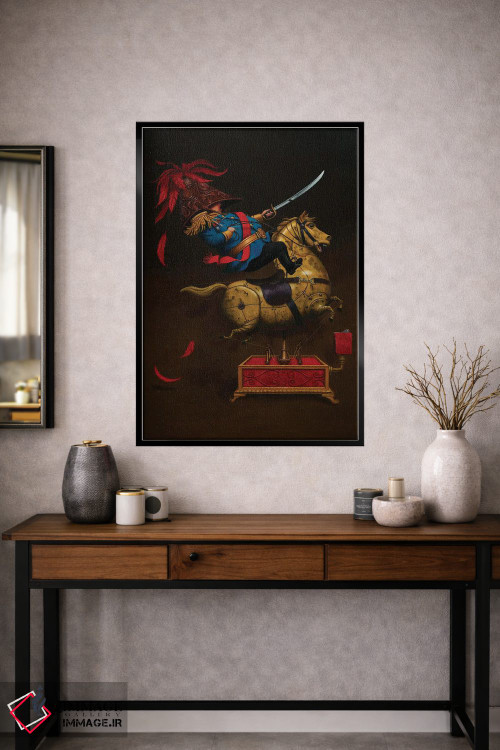 تابلو دکوراتیو از رهبر پیروی کن اثر لیزا فالکن سترن - D1B