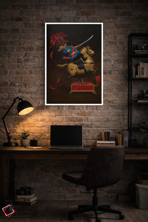 تابلو دکوراتیو از رهبر پیروی کن اثر لیزا فالکن سترن - D3W