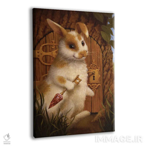 تابلو دکوراتیو گنجینه ۲ اثر لیزا فالکن سترن - نمای پرسپکتیو محصول