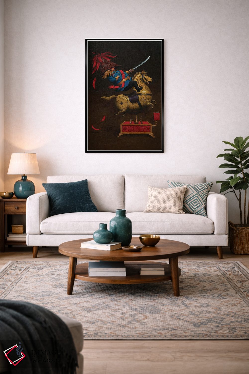 تابلو دکوراتیو از رهبر پیروی کن اثر لیزا فالکن سترن - D4B