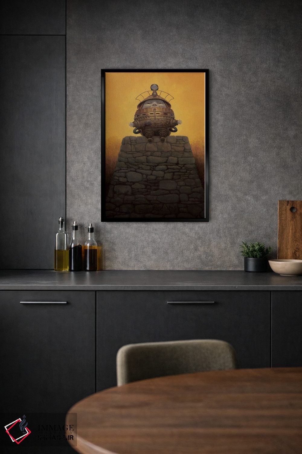 تابلو دکوراتیو هامپتی دامپتی اثر لیزا فالکن سترن - D2B