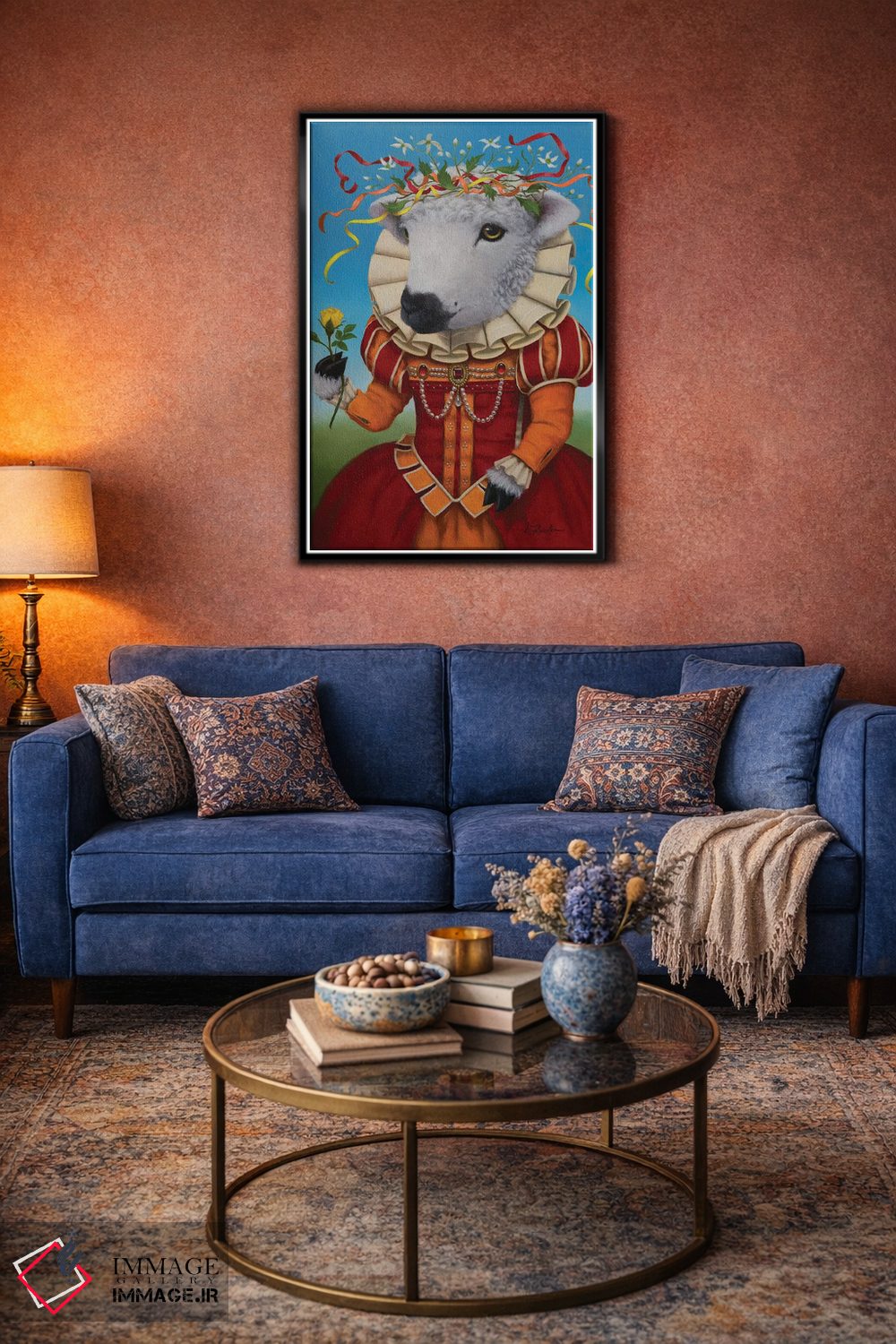 تابلو دکوراتیو دوشس موتون اثر لیزا فالکن سترن - D5B