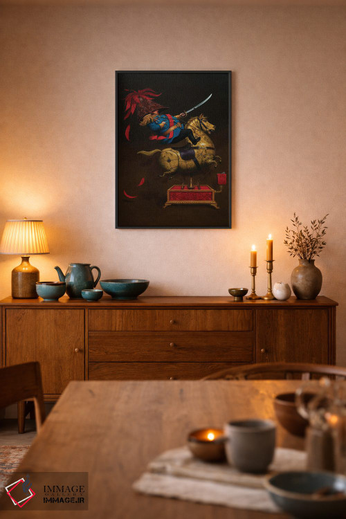 تابلو دکوراتیو از رهبر پیروی کن اثر لیزا فالکن سترن - D6B