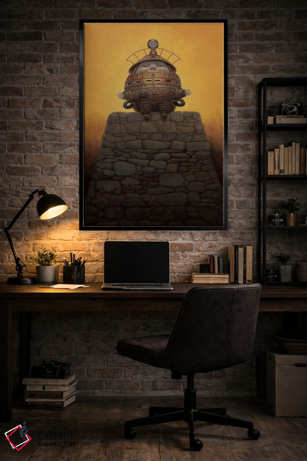 تابلو دکوراتیو هامپتی دامپتی اثر لیزا فالکن سترن - D5B