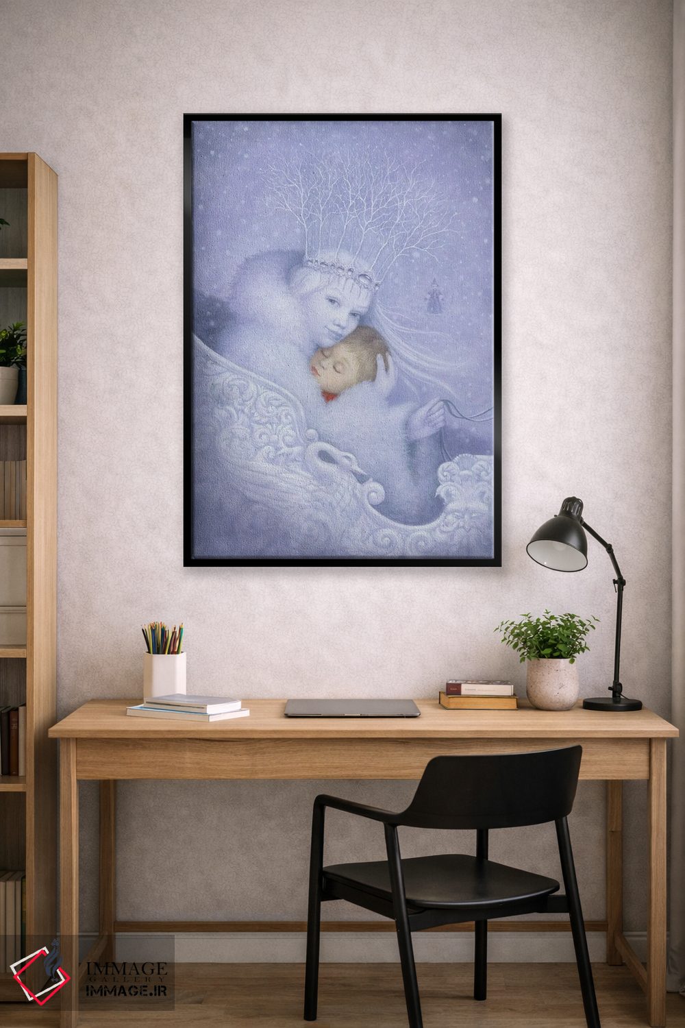 تابلو دکوراتیو ملکه برفی اثر لیزا فالکن سترن - D2B