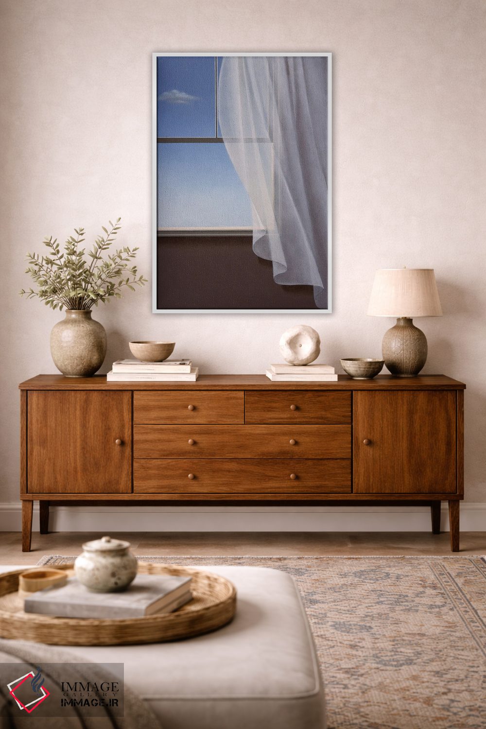 تابلو دکوراتیو غیبت بی اجازه اثر لیزا فالکن سترن - D3W