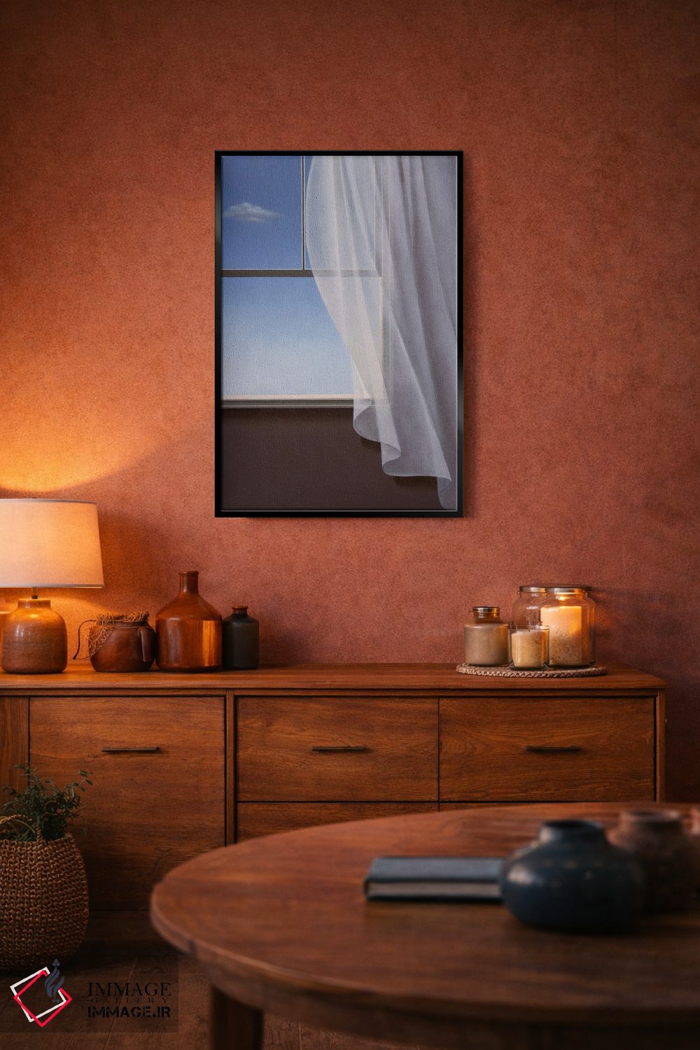 تابلو دکوراتیو غیبت بی اجازه اثر لیزا فالکن سترن - D4B