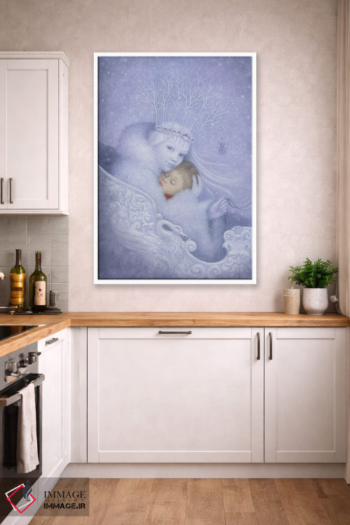 تابلو دکوراتیو ملکه برفی اثر لیزا فالکن سترن - D4W
