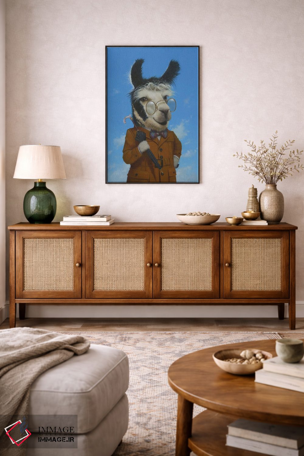 تابلو دکوراتیو پروفسور اثر لیزا فالکن سترن - D3B