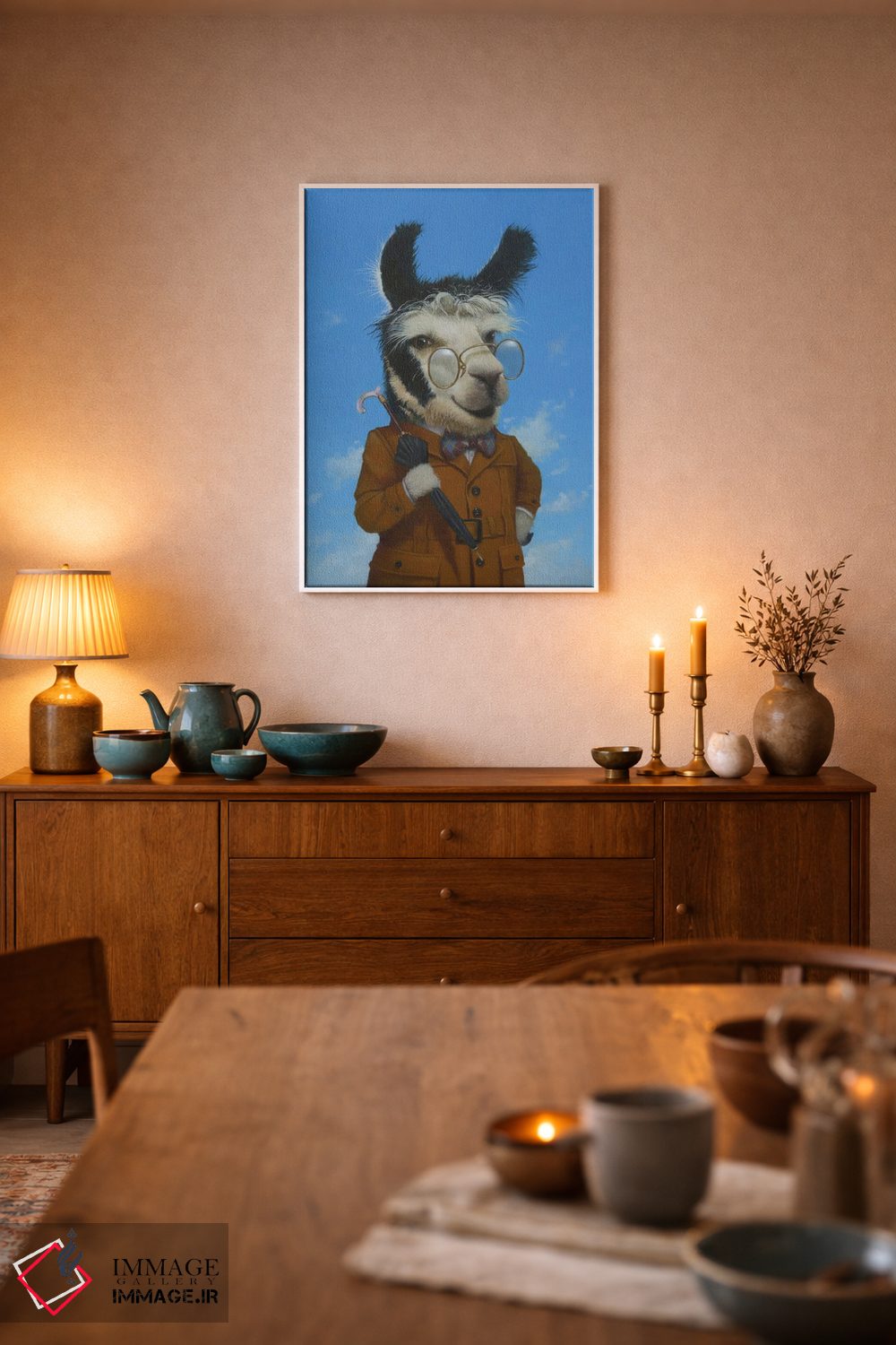 تابلو دکوراتیو پروفسور اثر لیزا فالکن سترن - D4W