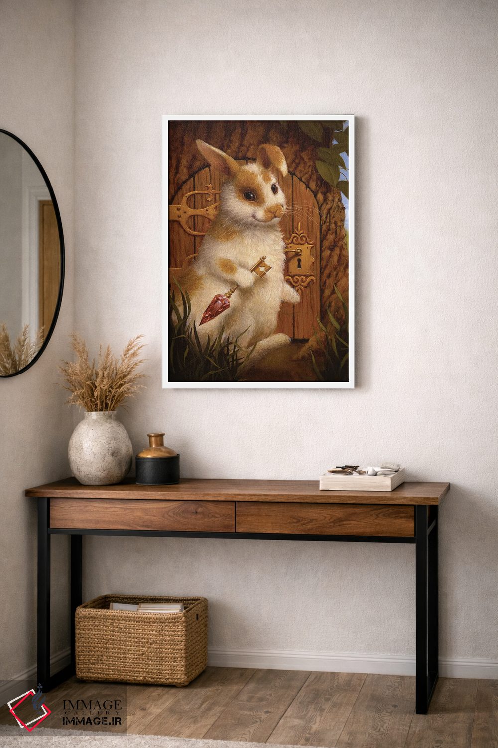 تابلو دکوراتیو گنجینه ۲ اثر لیزا فالکن سترن - D3W