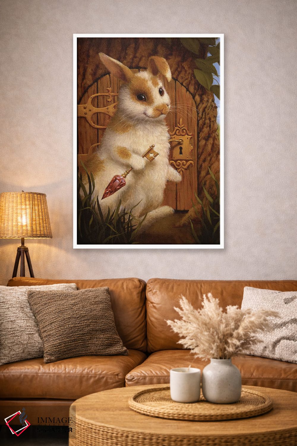 تابلو دکوراتیو گنجینه ۲ اثر لیزا فالکن سترن - D4W