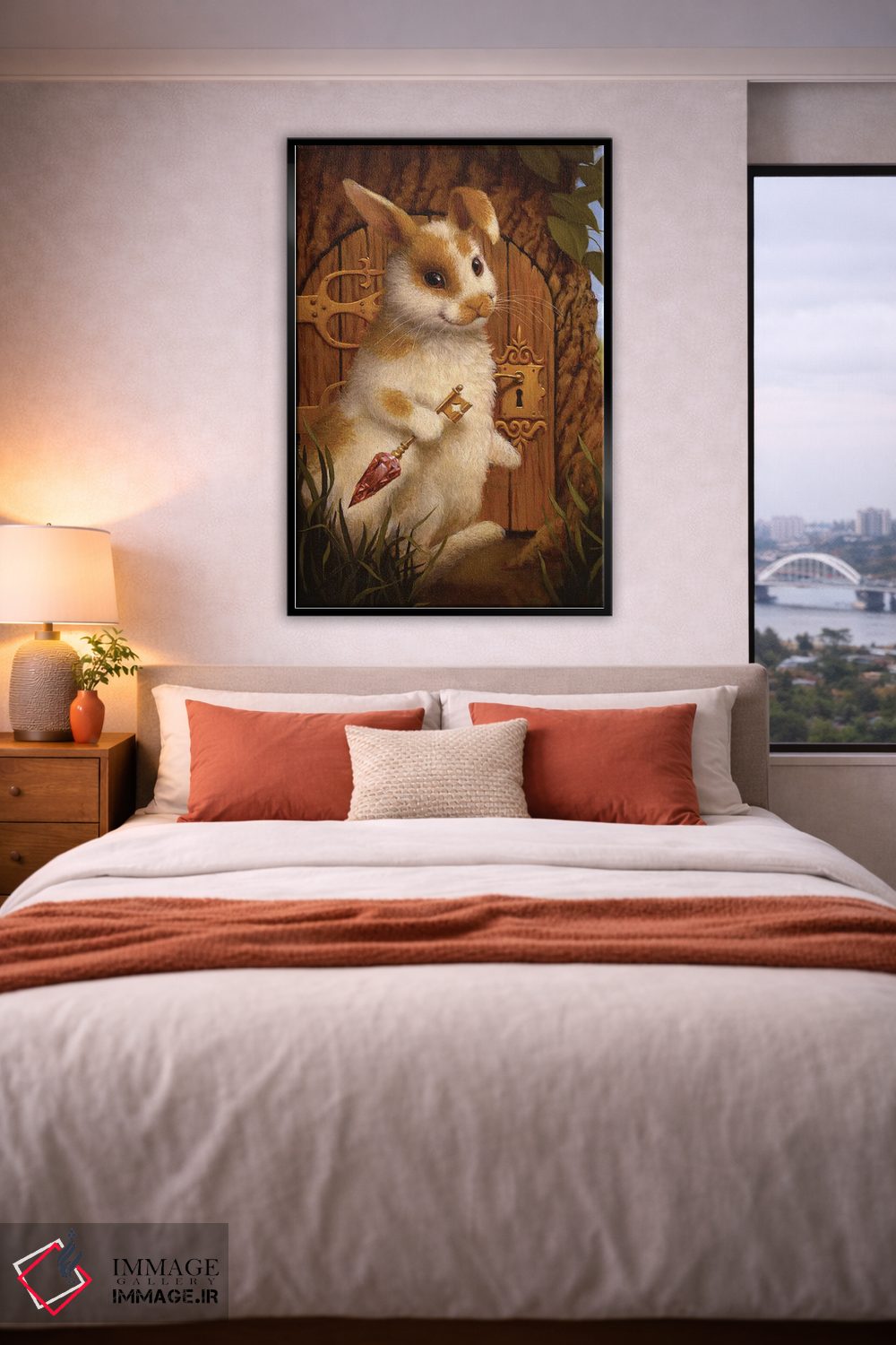 تابلو دکوراتیو گنجینه ۲ اثر لیزا فالکن سترن - D6B